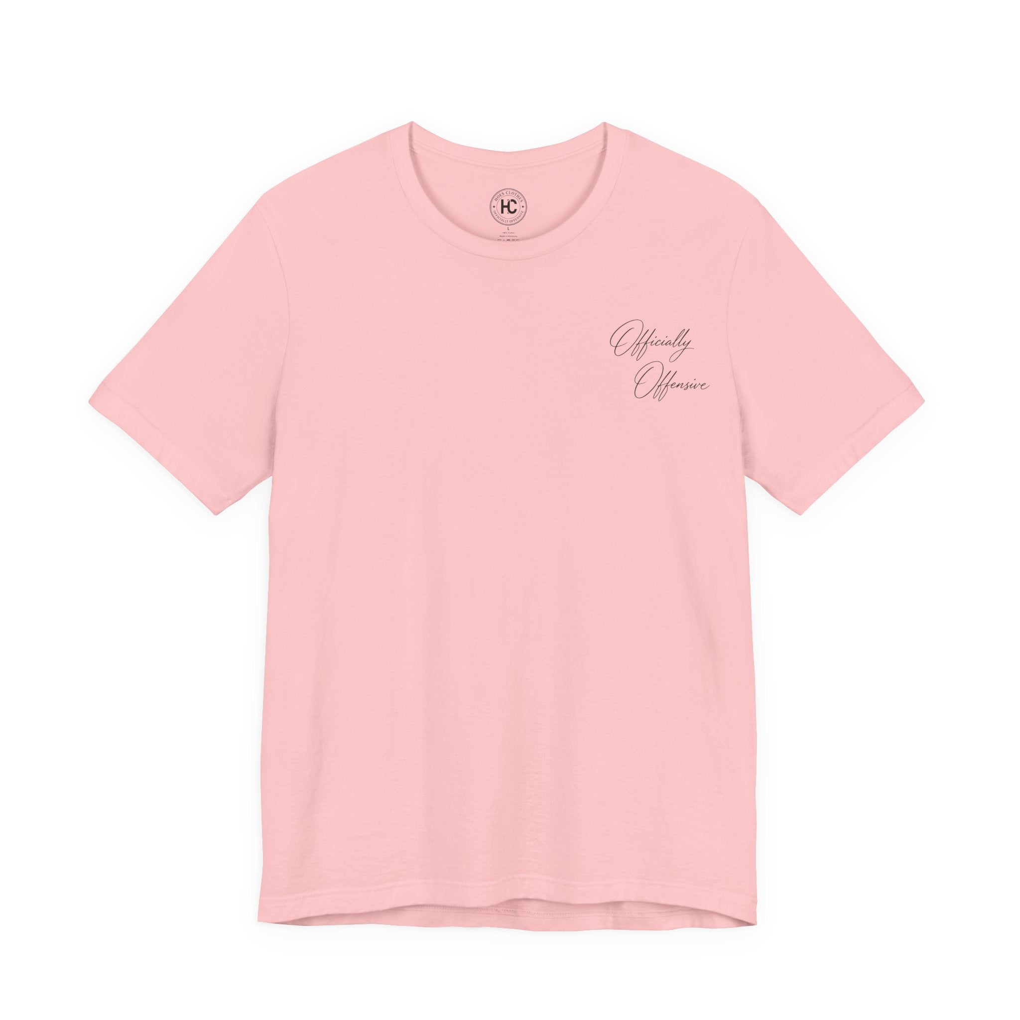 Officially Offensive Script Tee – Hoes Clothes