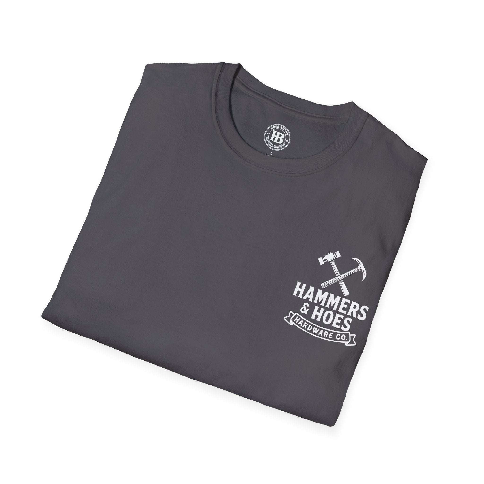 Hammers & Hoes Hardware Co. Front & Back Tee – Hoes Clothes