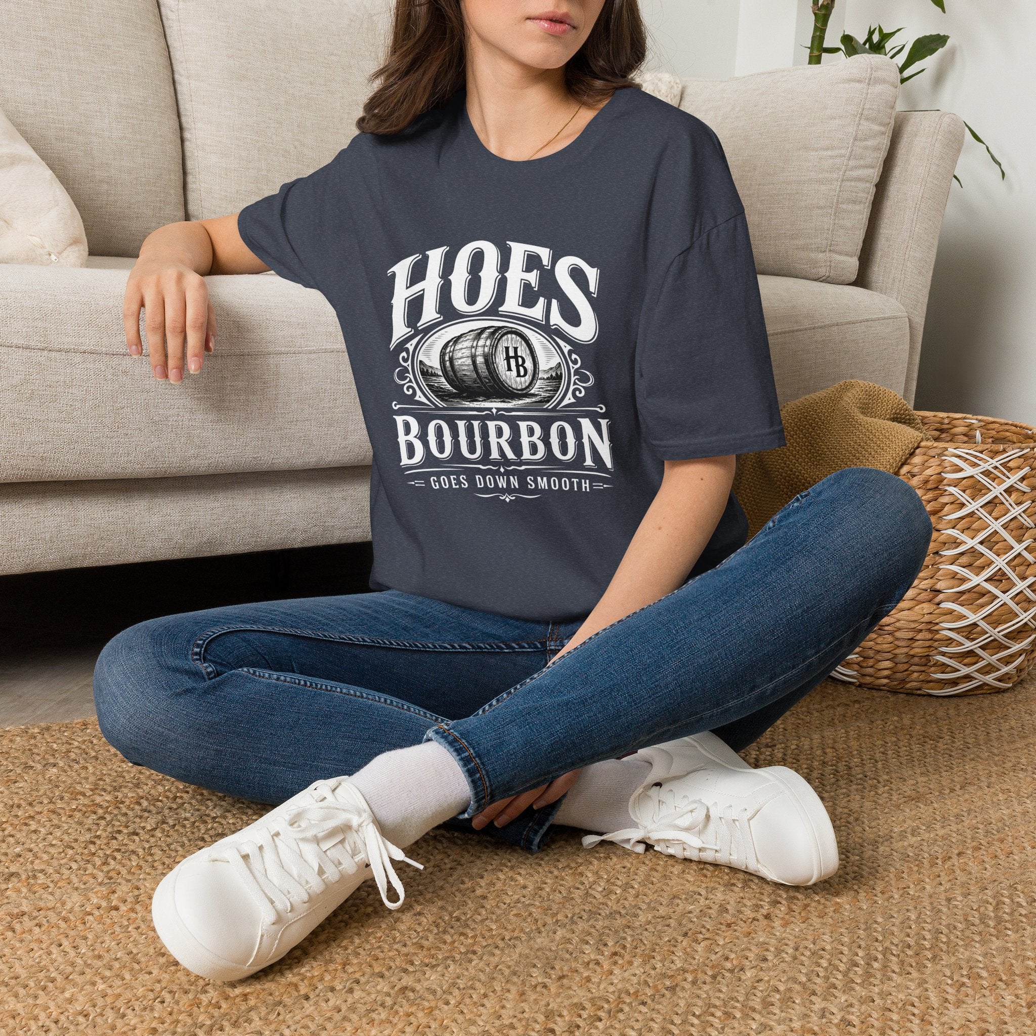 Hoes Bourbon Front Only Tee – Hoes Clothes