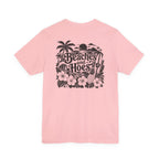 Beaches and Hoes B&W Left Chest Full Back Print Tee – Hoes Clothes