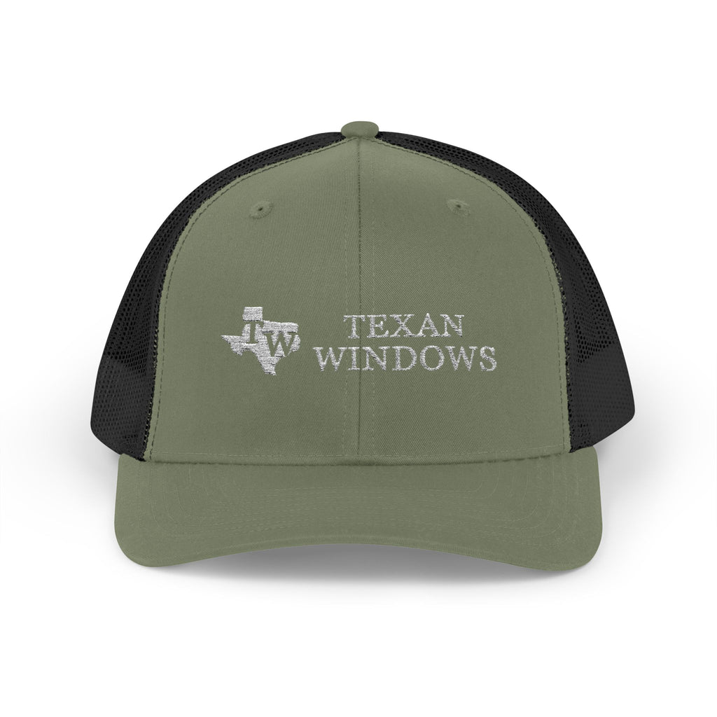 TW Logo Trucker Hat - Adjustable Snapback Mesh Cap