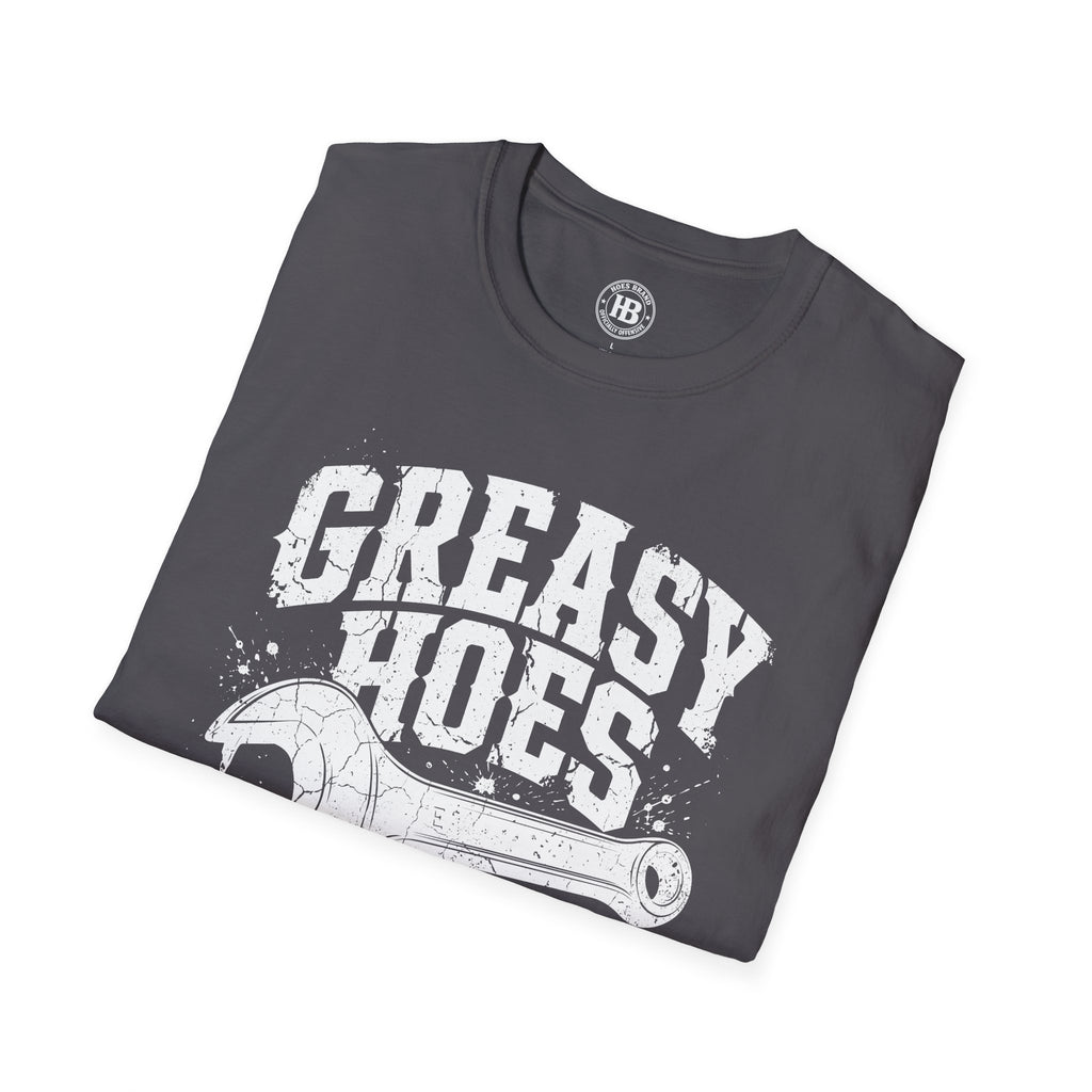 Greasy Hoes Garage Tee – Hoes Clothes