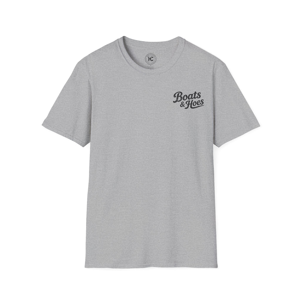 Boats and Hoes Sunset Speedboat Tee