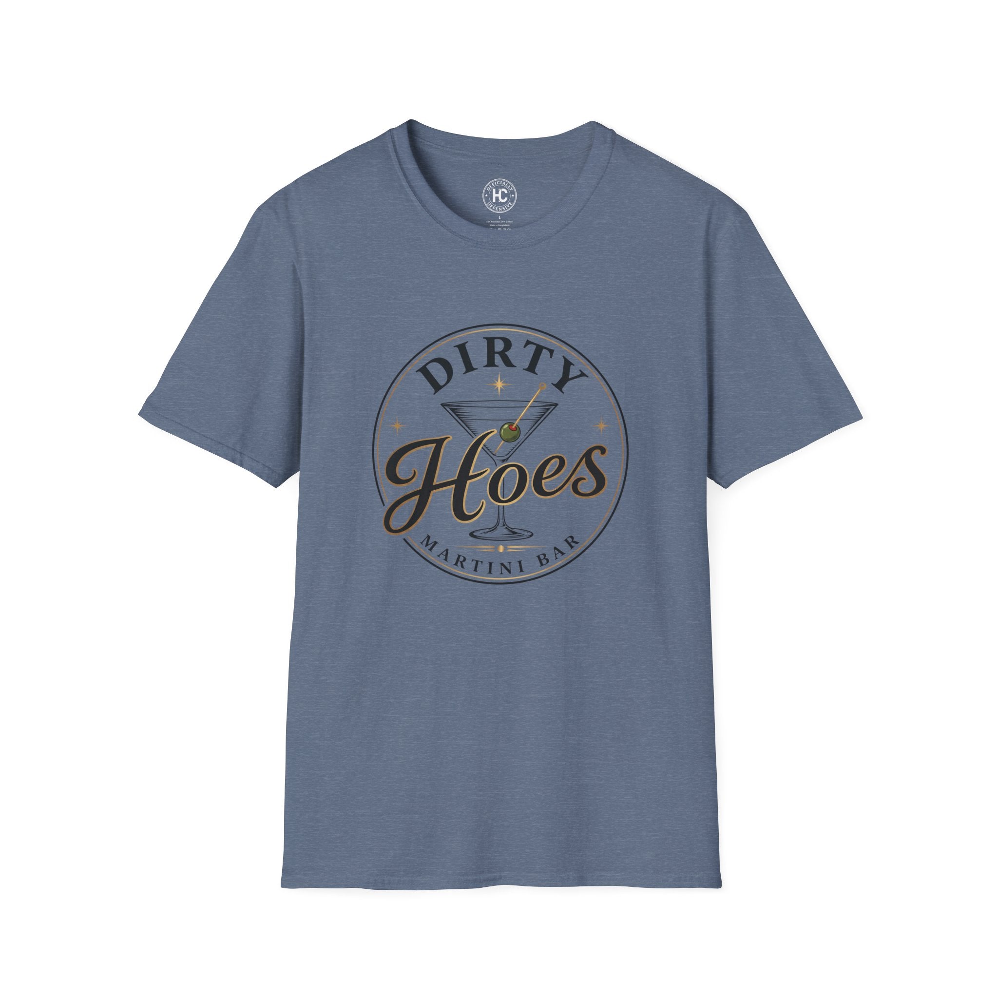 Dirty Hoes Martini Bar Front Only Tee – Hoes Clothes