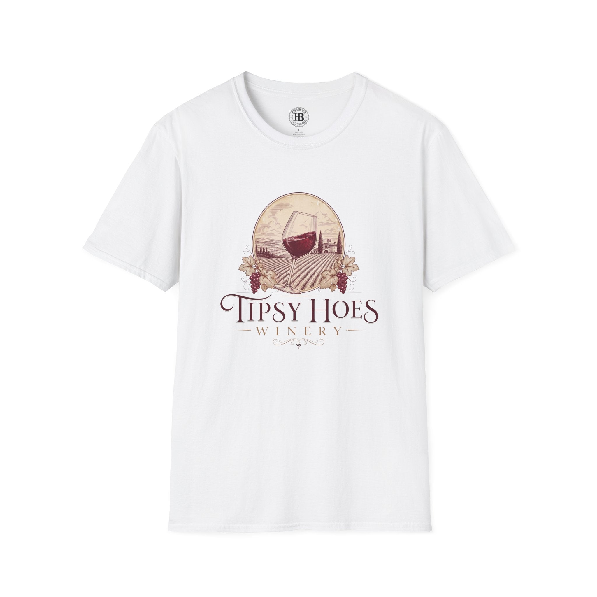 Tipsy Hoes Winery Front Only Tee – Hoes Clothes