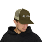 TW Logo Trucker Hat - Adjustable Snapback Mesh Cap