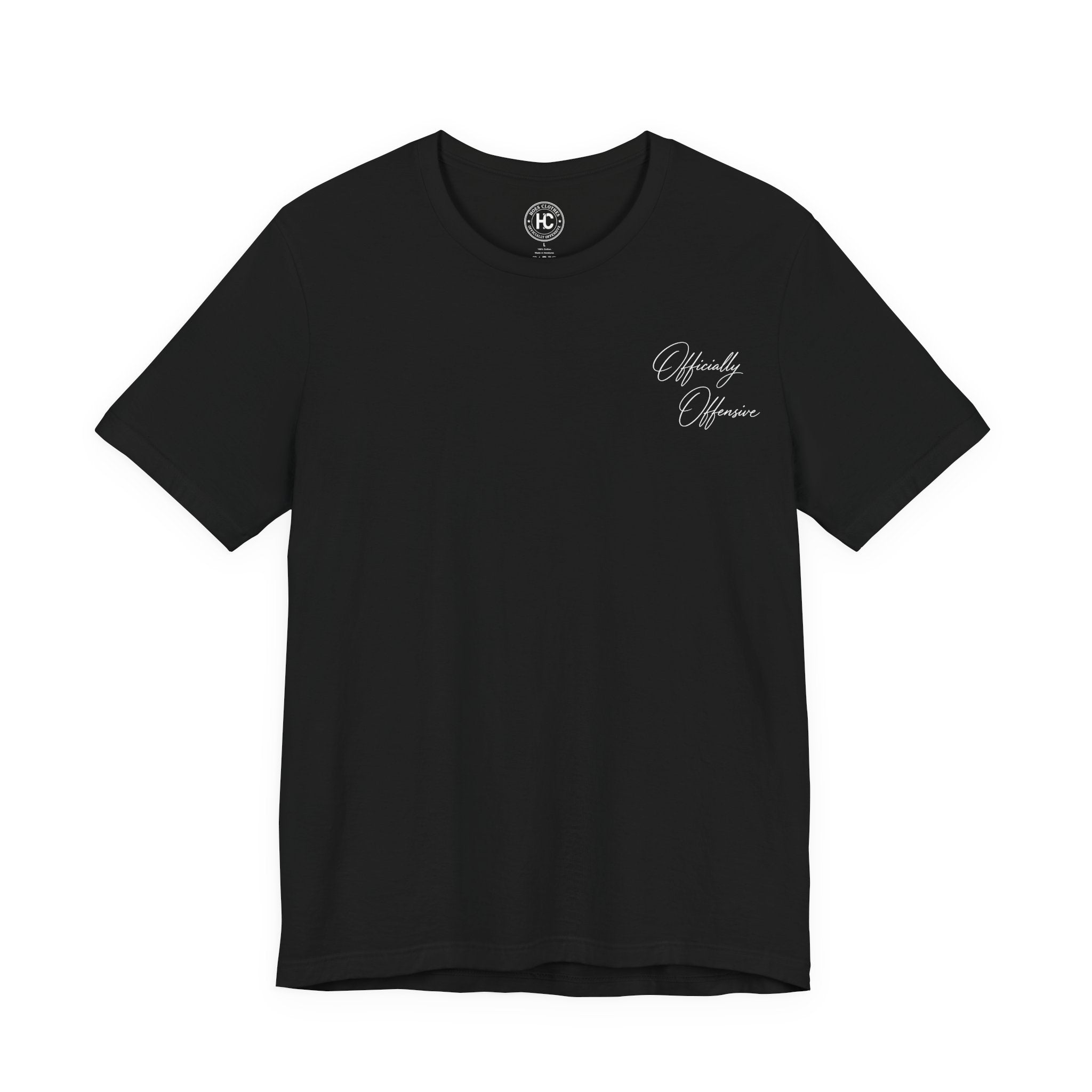Officially Offensive Script Tee – Hoes Clothes