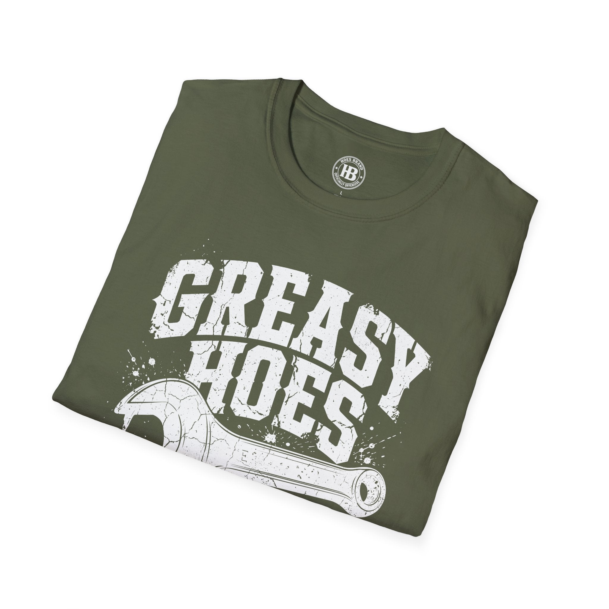 Greasy Hoes Garage Tee – Hoes Clothes