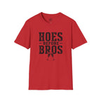 Hoes Before Bros Champagne Large Front Print Tee – Hoes Clothes