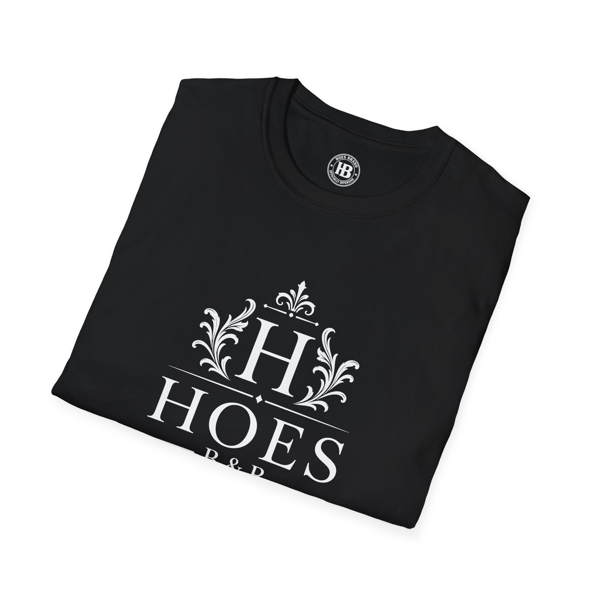 Hoes Bed & Breakfast Front Only Tee – Hoes Clothes