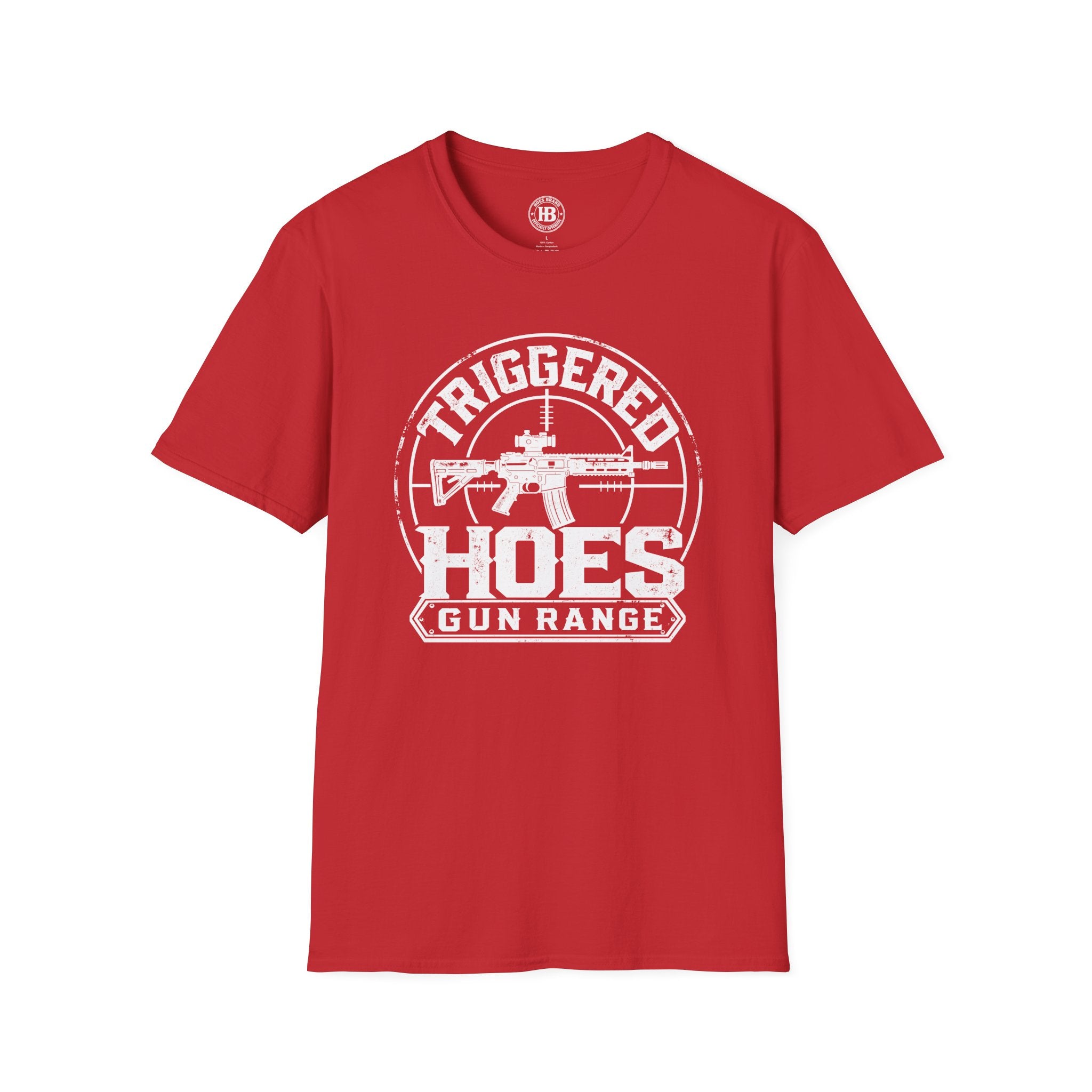 Triggered Hoes Gun Range Tee – Hoes Clothes