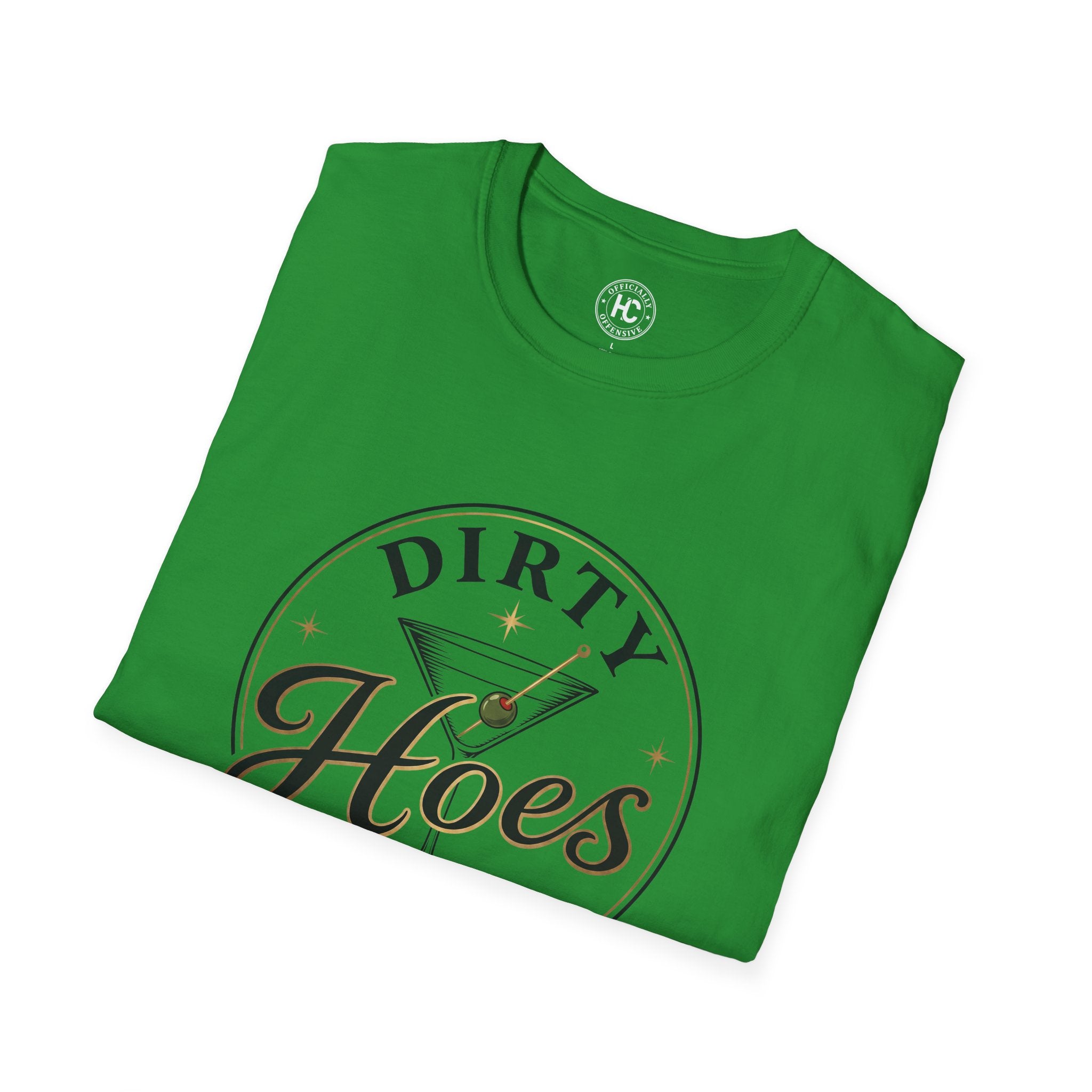 Dirty Hoes Martini Bar Front Only Tee – Hoes Clothes