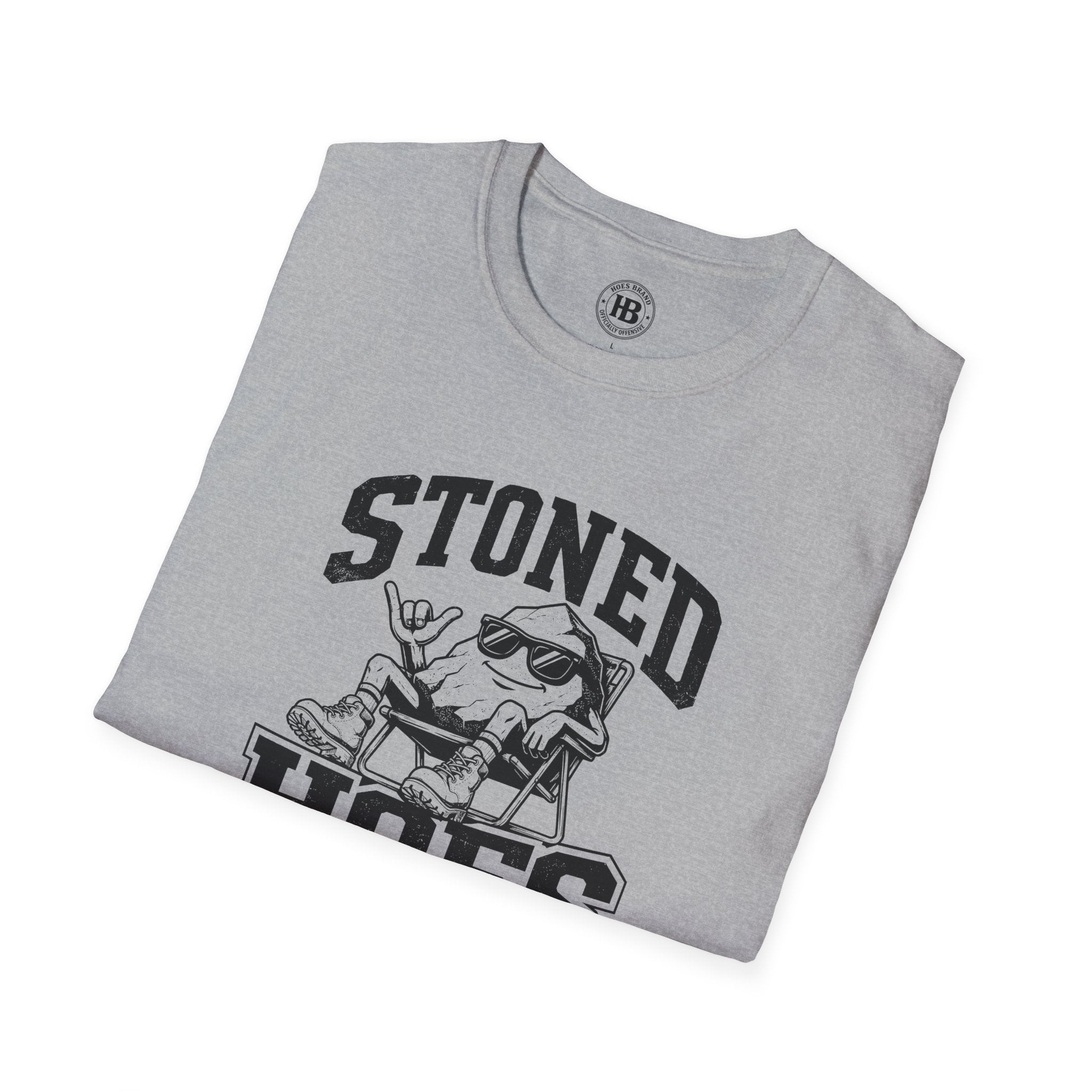 Stoned Hoes Aggregates Front Only Tee – Hoes Clothes