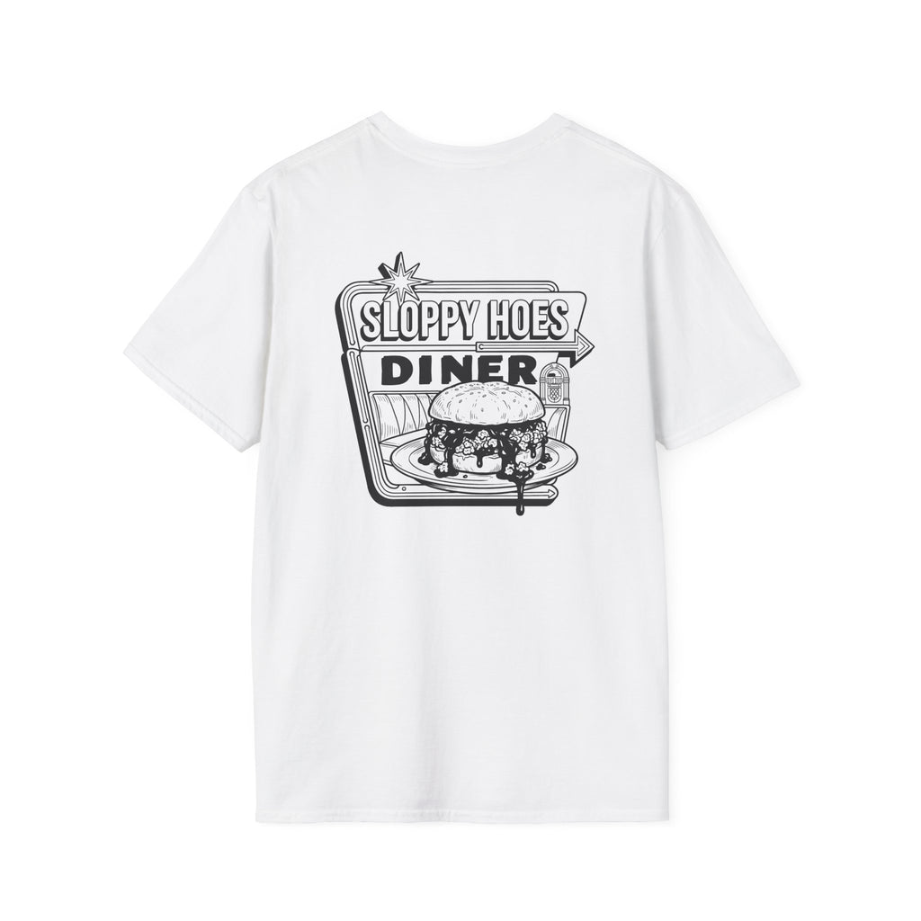Sloppy Hoes Diner Classic Front & Back Tee – Hoes Clothes