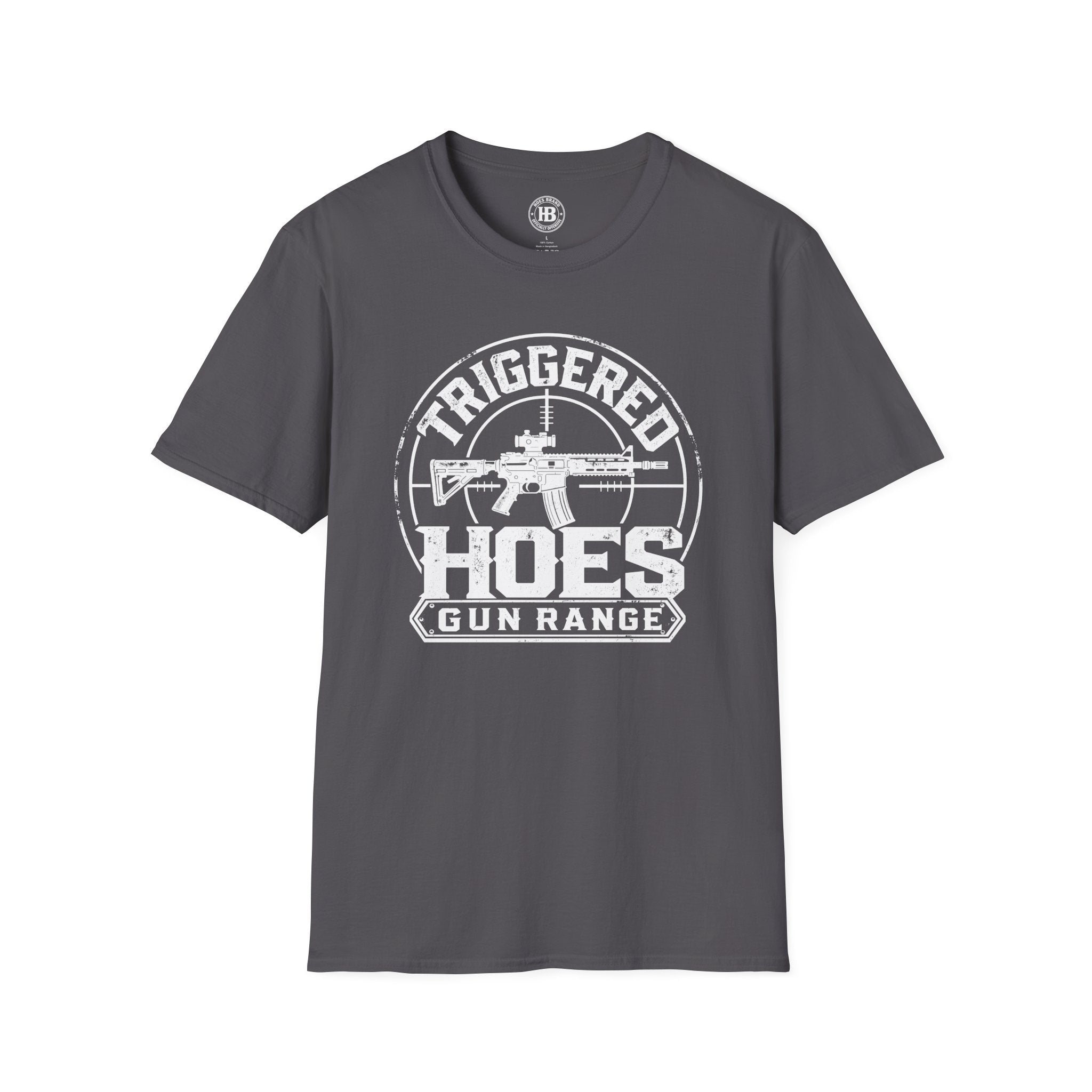 Triggered Hoes Gun Range Tee – Hoes Clothes