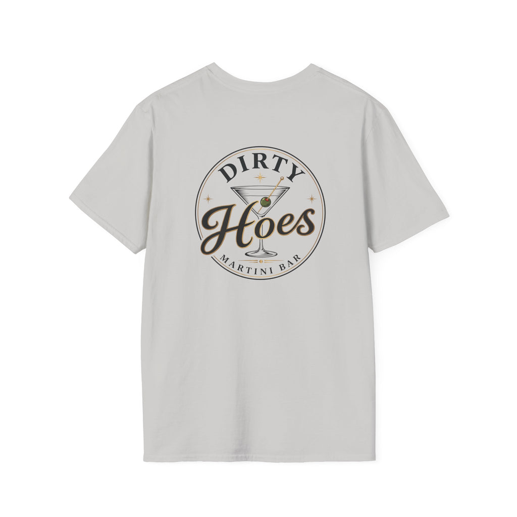 Dirty Hoes Martini Bar Front & Back Tee – Hoes Clothes