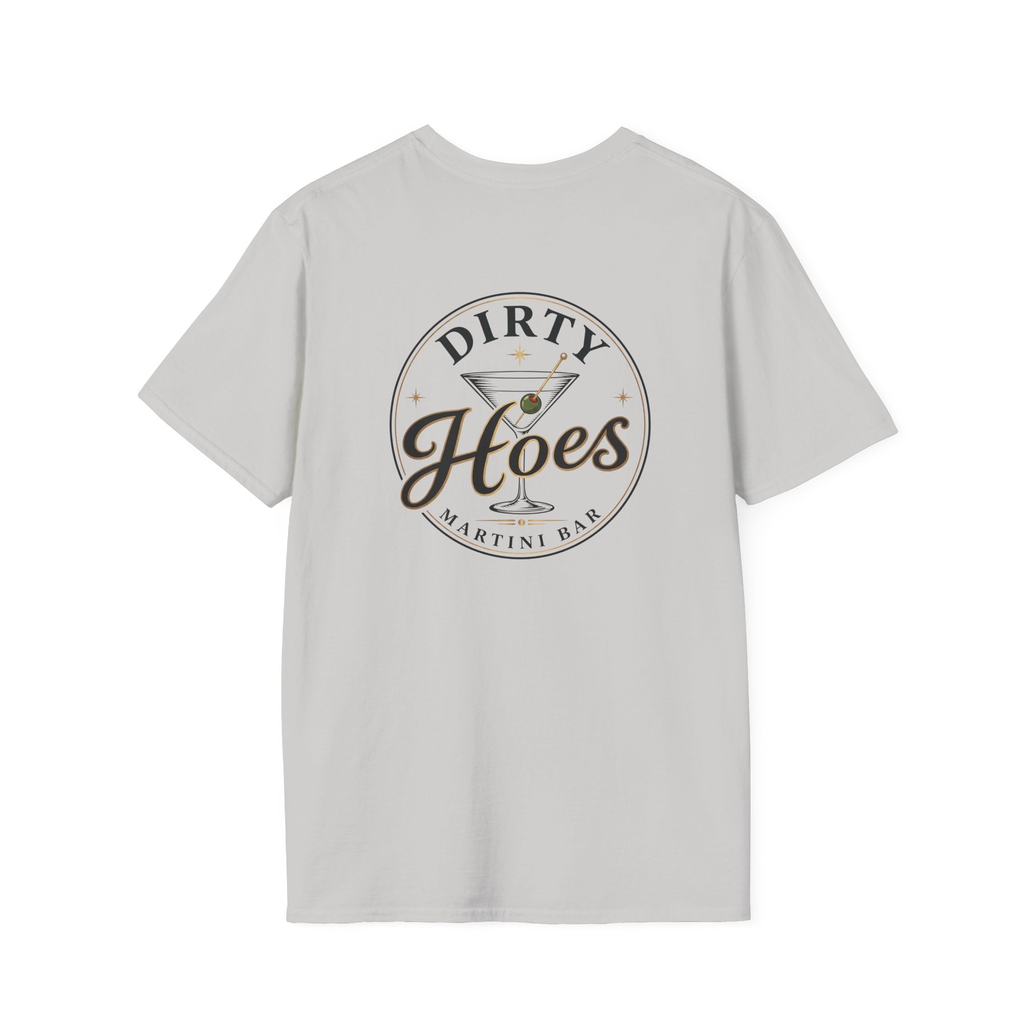 Dirty Hoes Martini Bar Front & Back Tee – Hoes Clothes