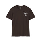Beaches and Hoes Sunset Left Chest Full Back Print Tee – Hoes Clothes