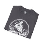 Rodeo Hoes Western Wear Front Only Tee – He Rides – Hoes Clothes