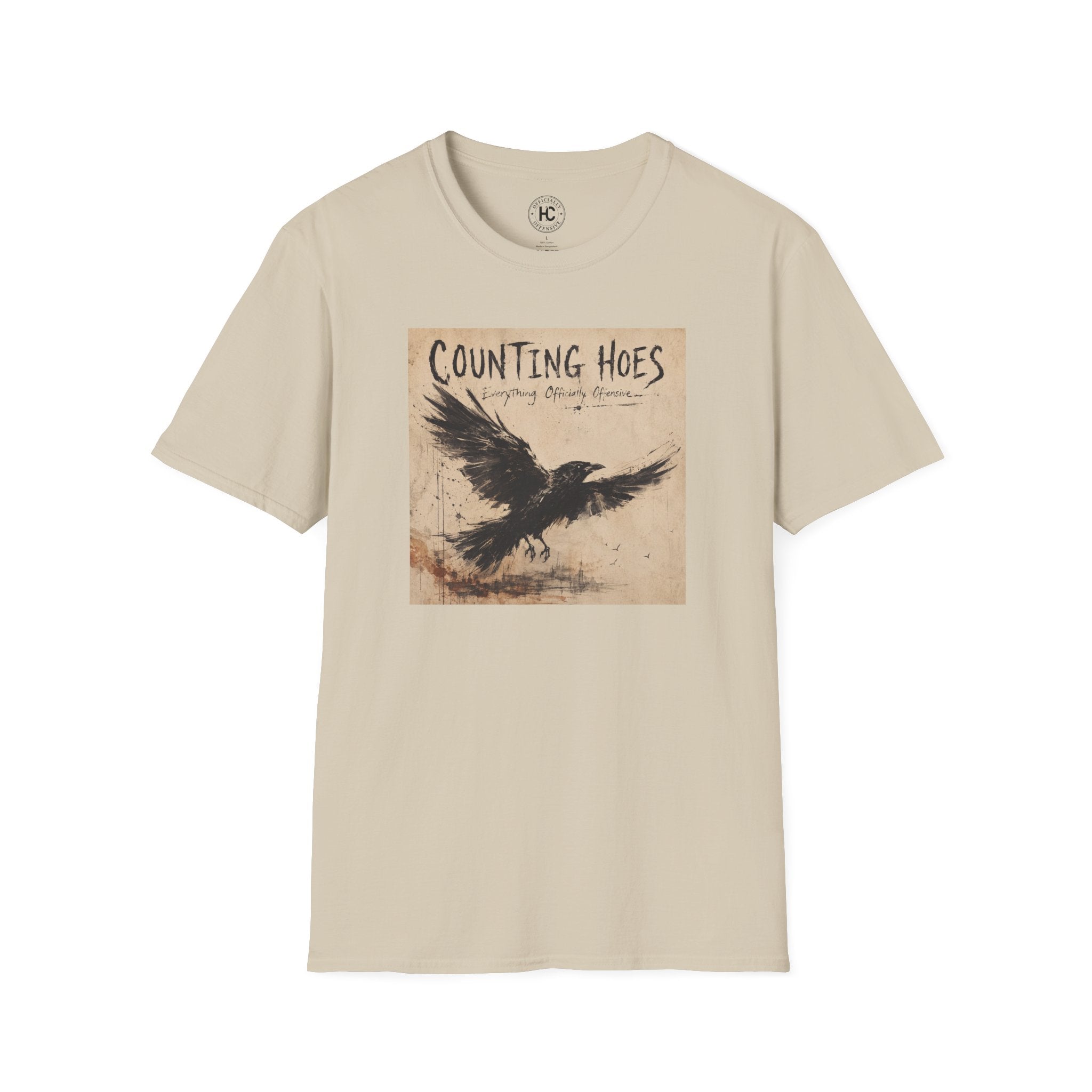 Counting Hoes Tee Front Only – Hoes Clothes