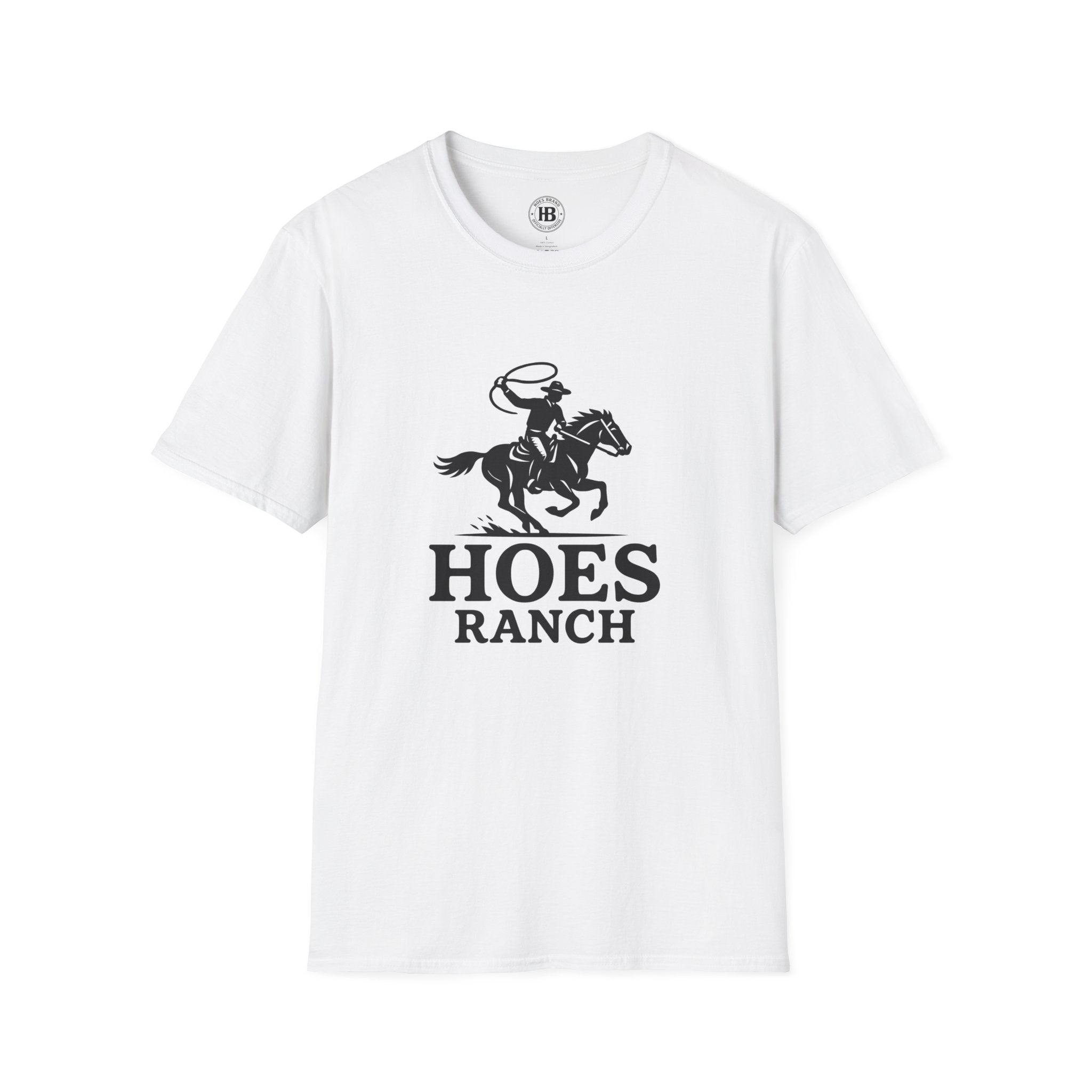 Hoes Ranch Tee – He Rides – Hoes Clothes
