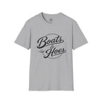 Boats and Hoes Retro Tee