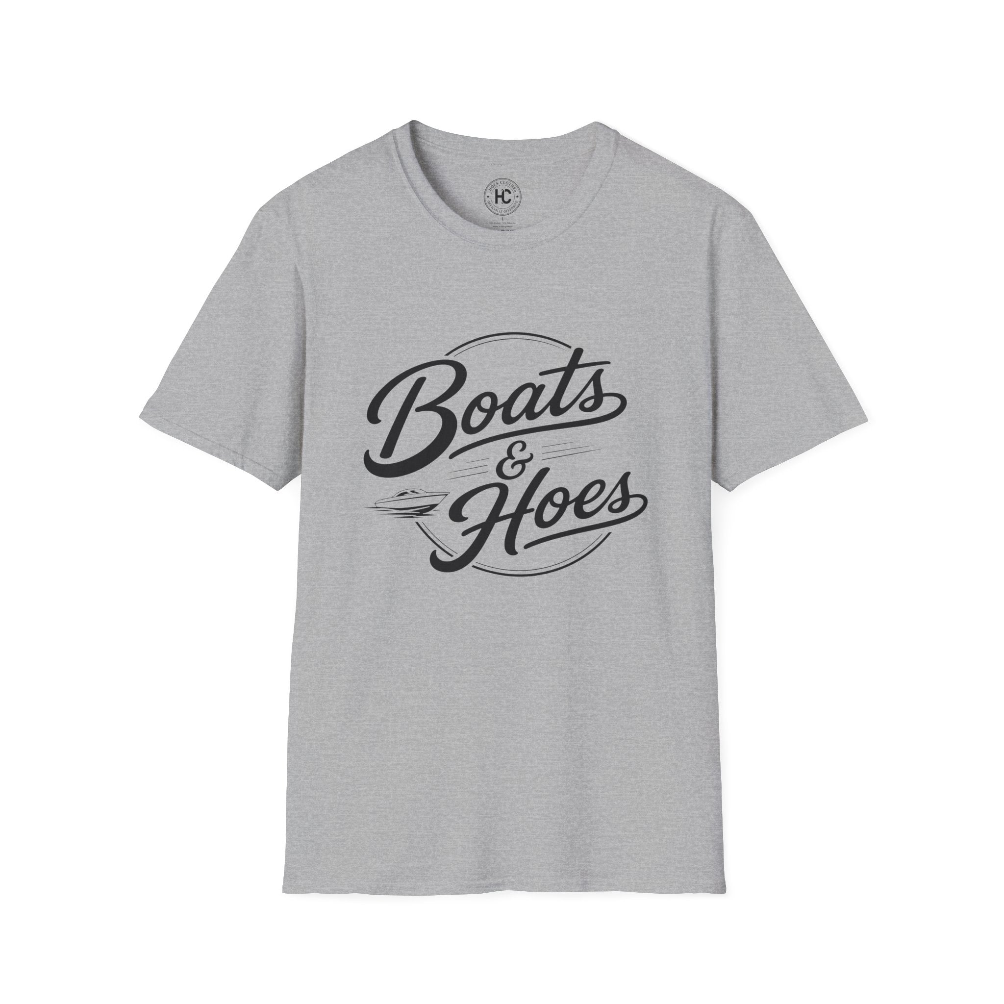 Boats and Hoes Retro Front Only Tee – Hoes Clothes