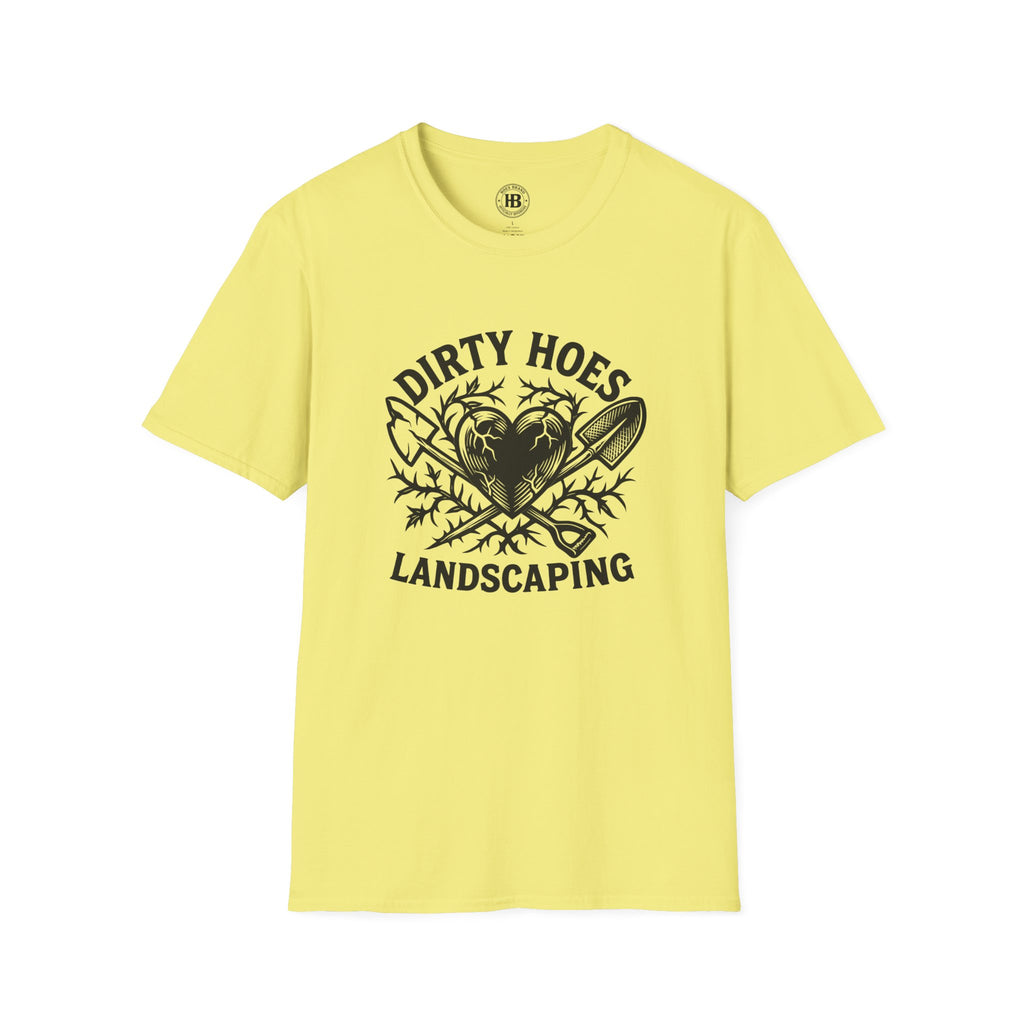 Dirty Hoes Landscaping Heart Tee