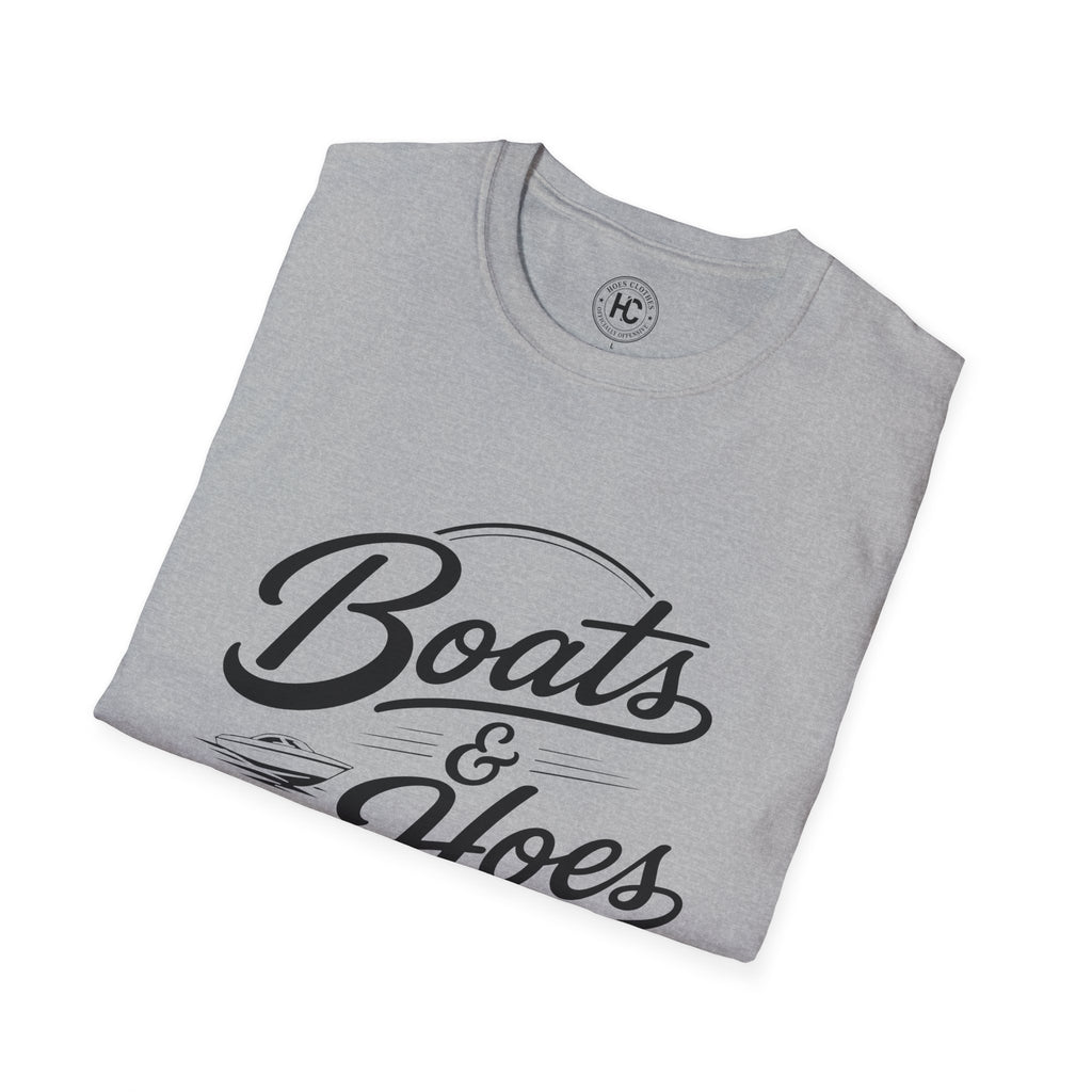 Boats and Hoes Retro Front Only Tee – Hoes Clothes