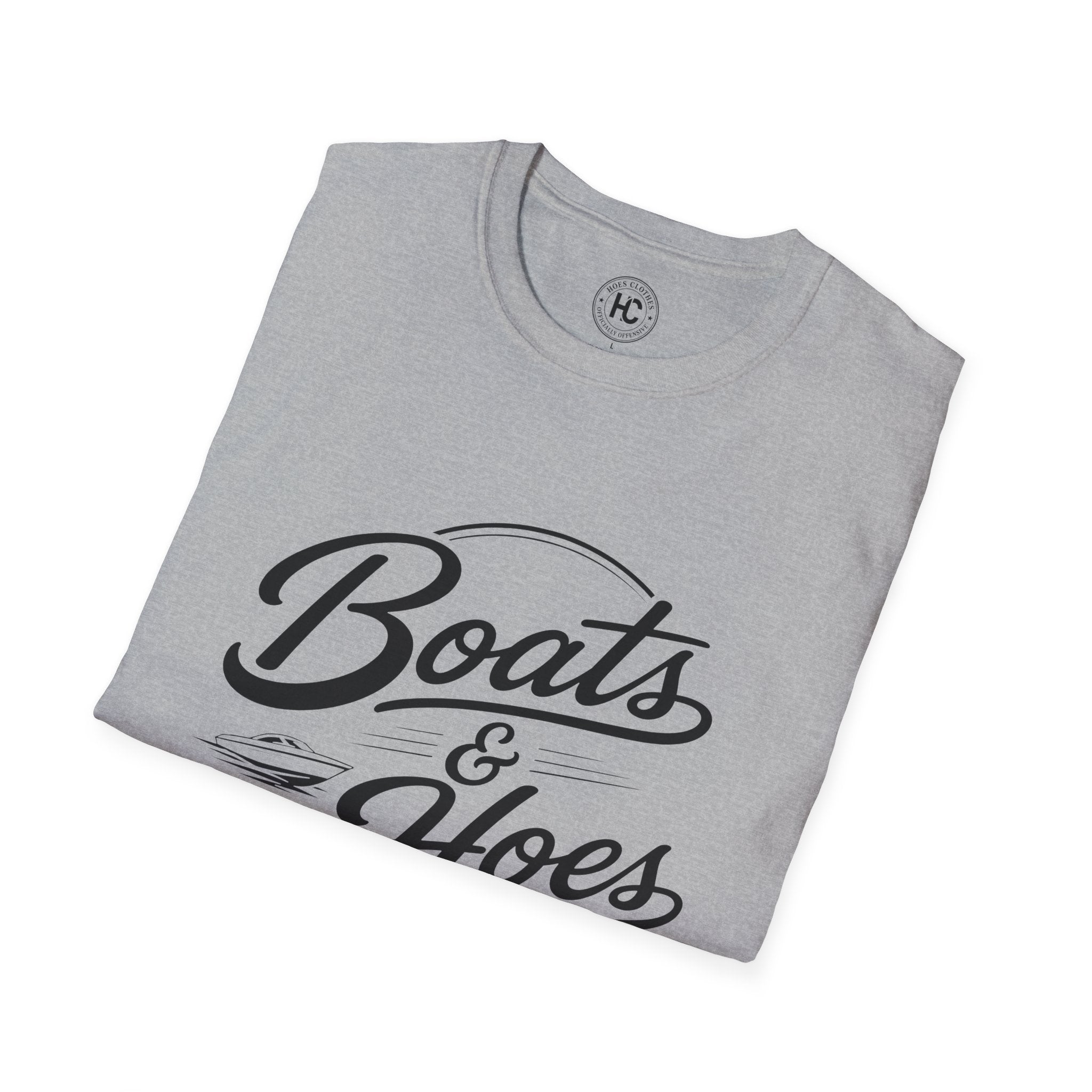 Boats and Hoes Retro Front Only Tee – Hoes Clothes