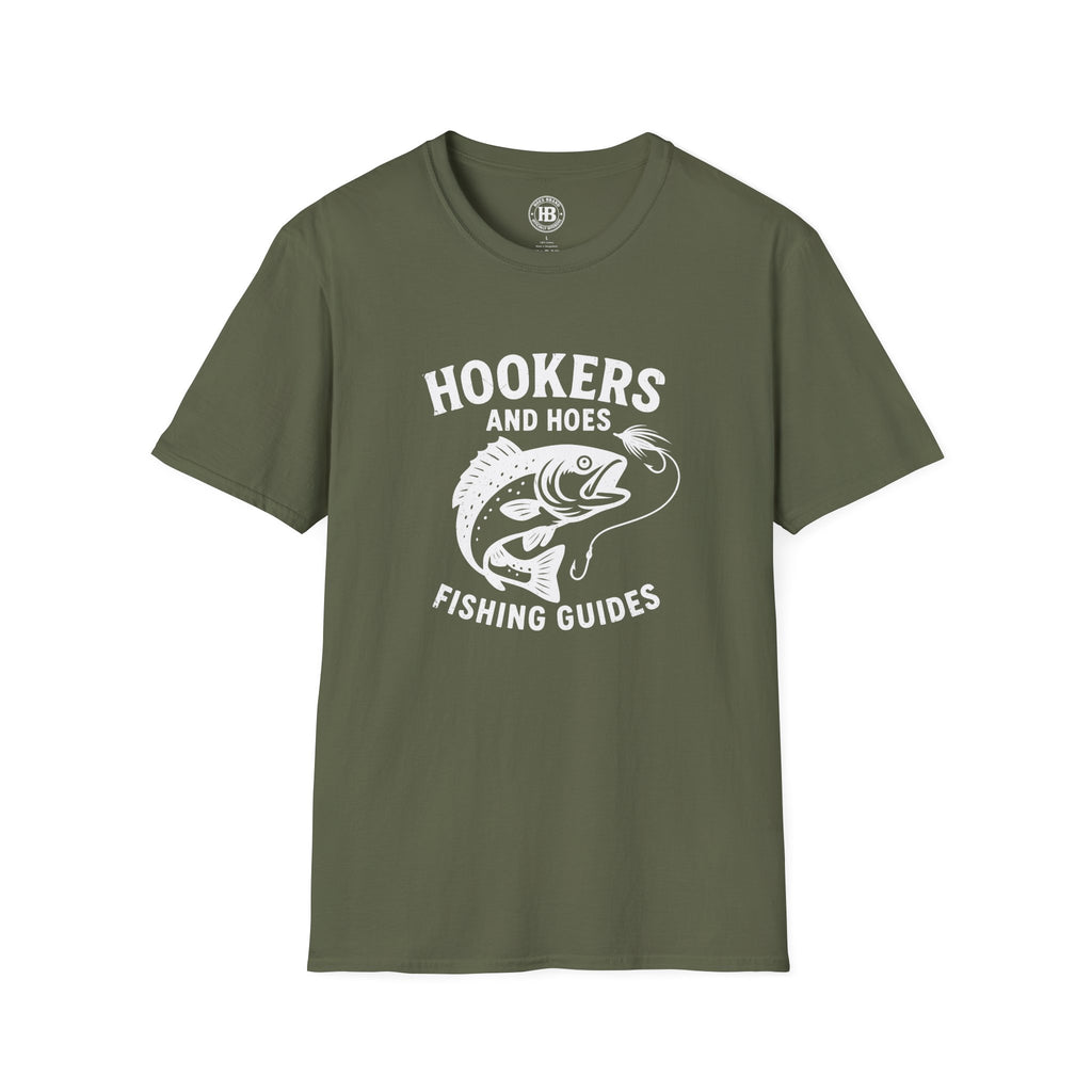 Hookers & Hoes Fishing Guides Tee
