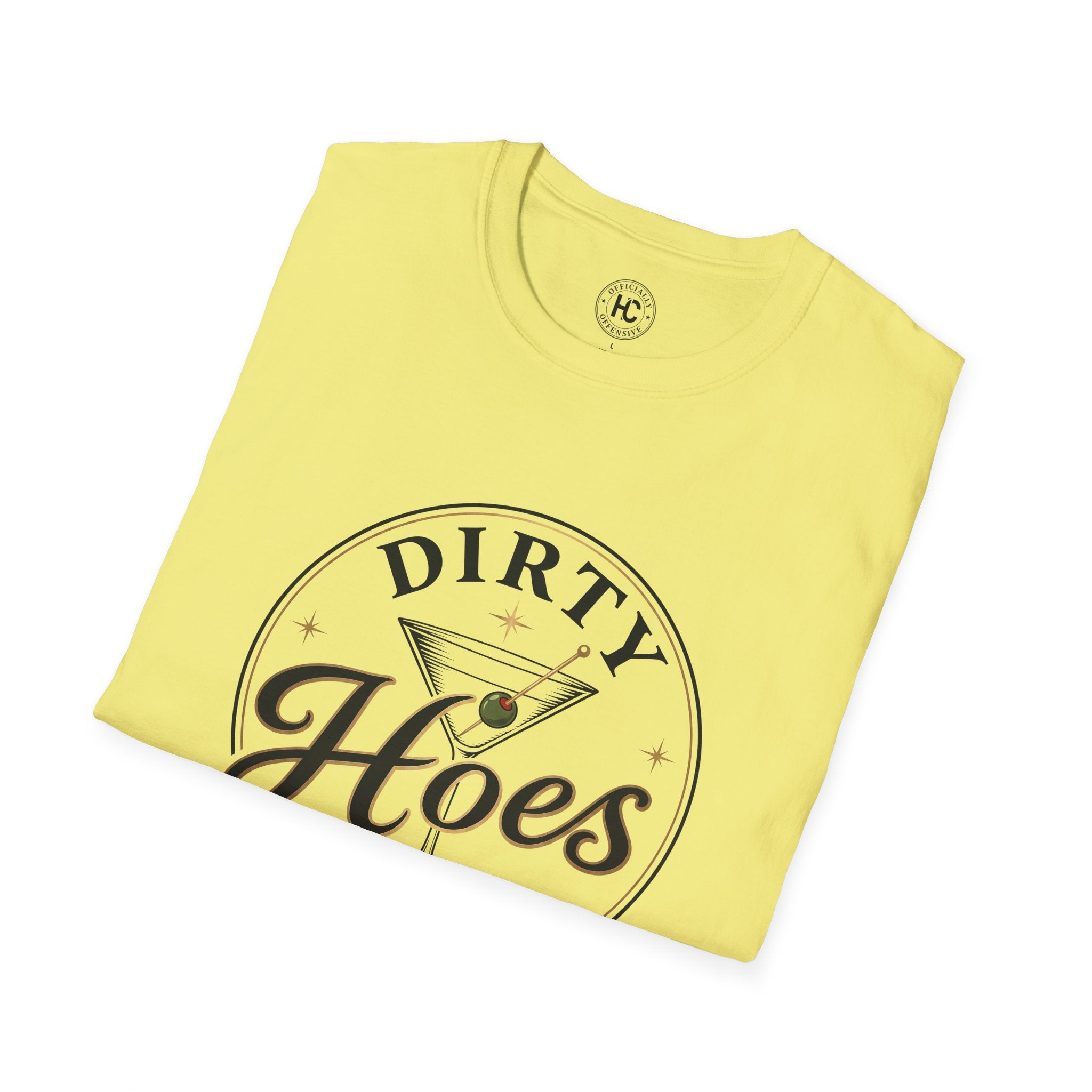 Dirty Hoes Martini Bar Front Only Tee – Hoes Clothes