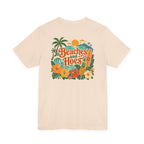 Beaches and Hoes Full Color Left Chest Full Back Print Tee – Hoes Clothes