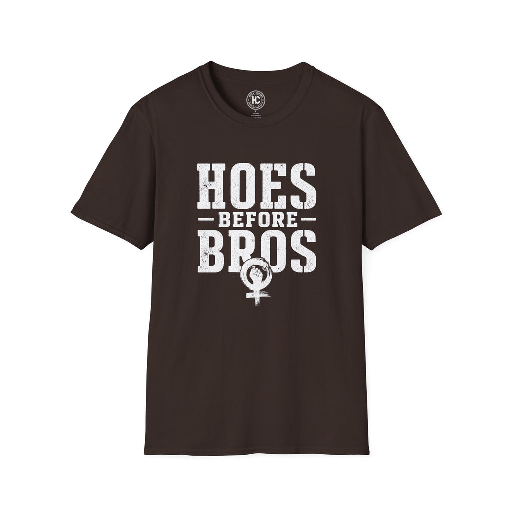 Hoes Before Bros Power Large Front Print Tee – Hoes Clothes