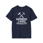 Hammers & Hoes Hardware Co. Front & Back Tee – Hoes Clothes