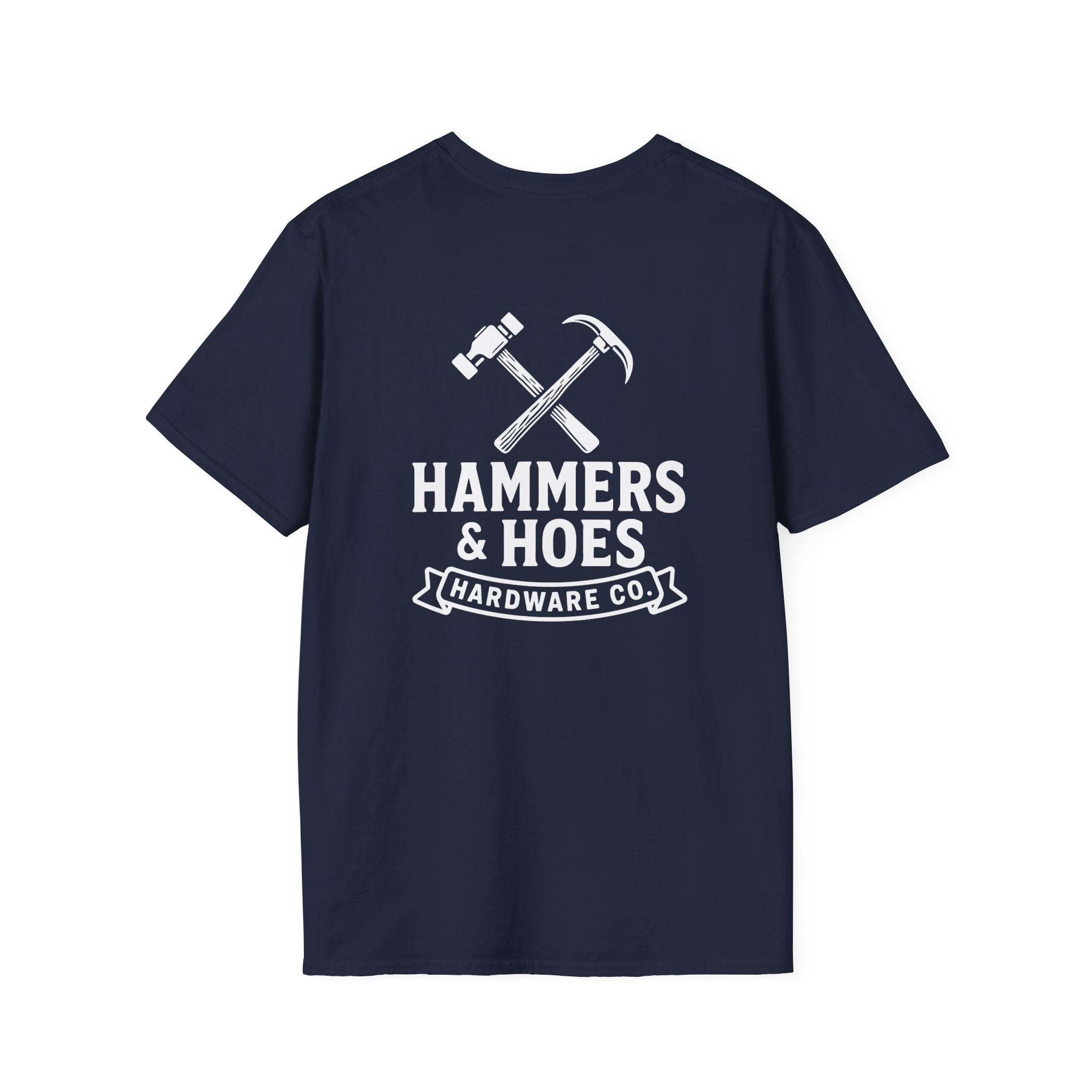 Hammers & Hoes Hardware Co. Front & Back Tee – Hoes Clothes
