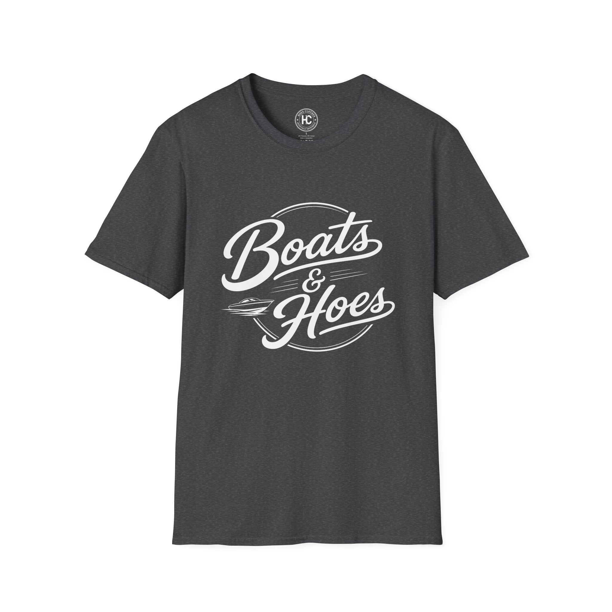 Boats and Hoes Retro Front Only Tee – Hoes Clothes