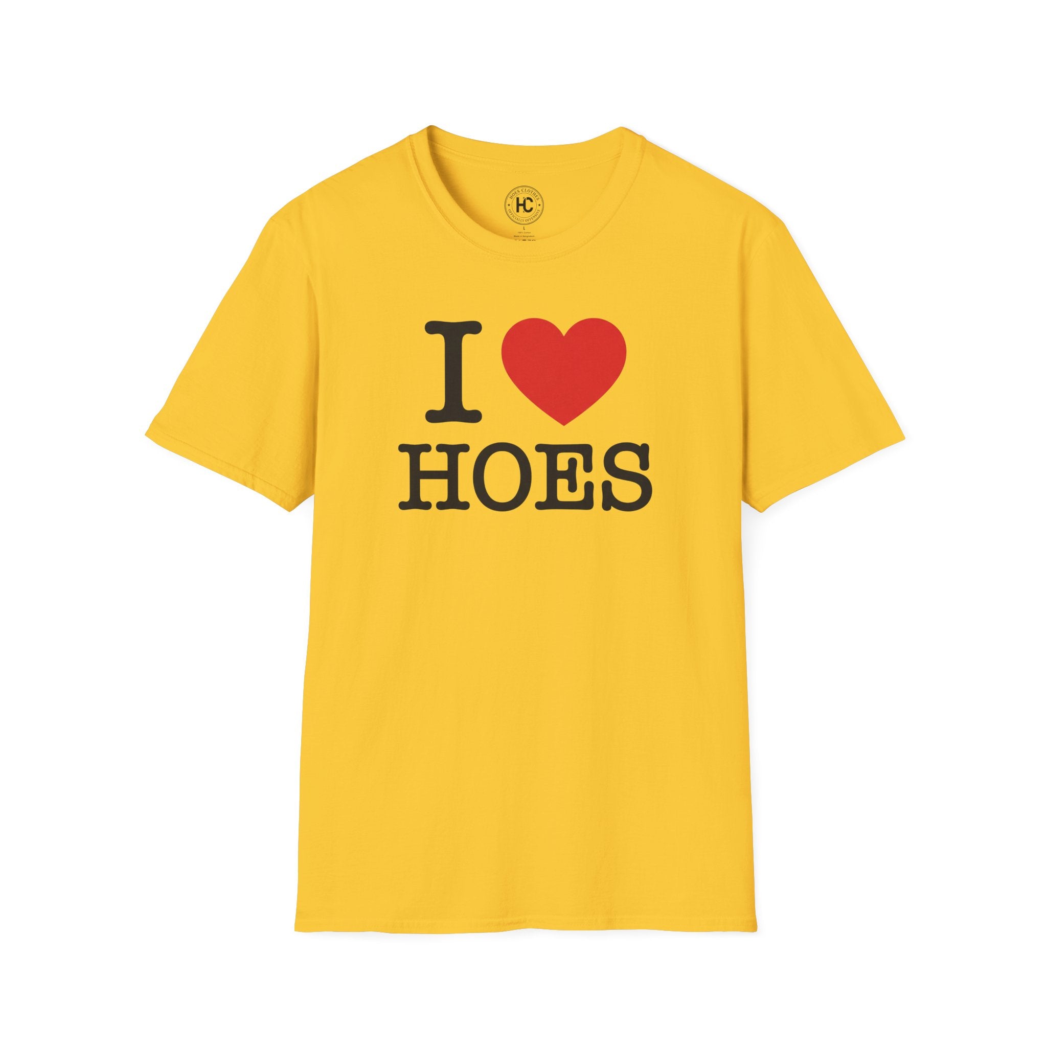 I Love Hoes Front Only Tee – Hoes Clothes