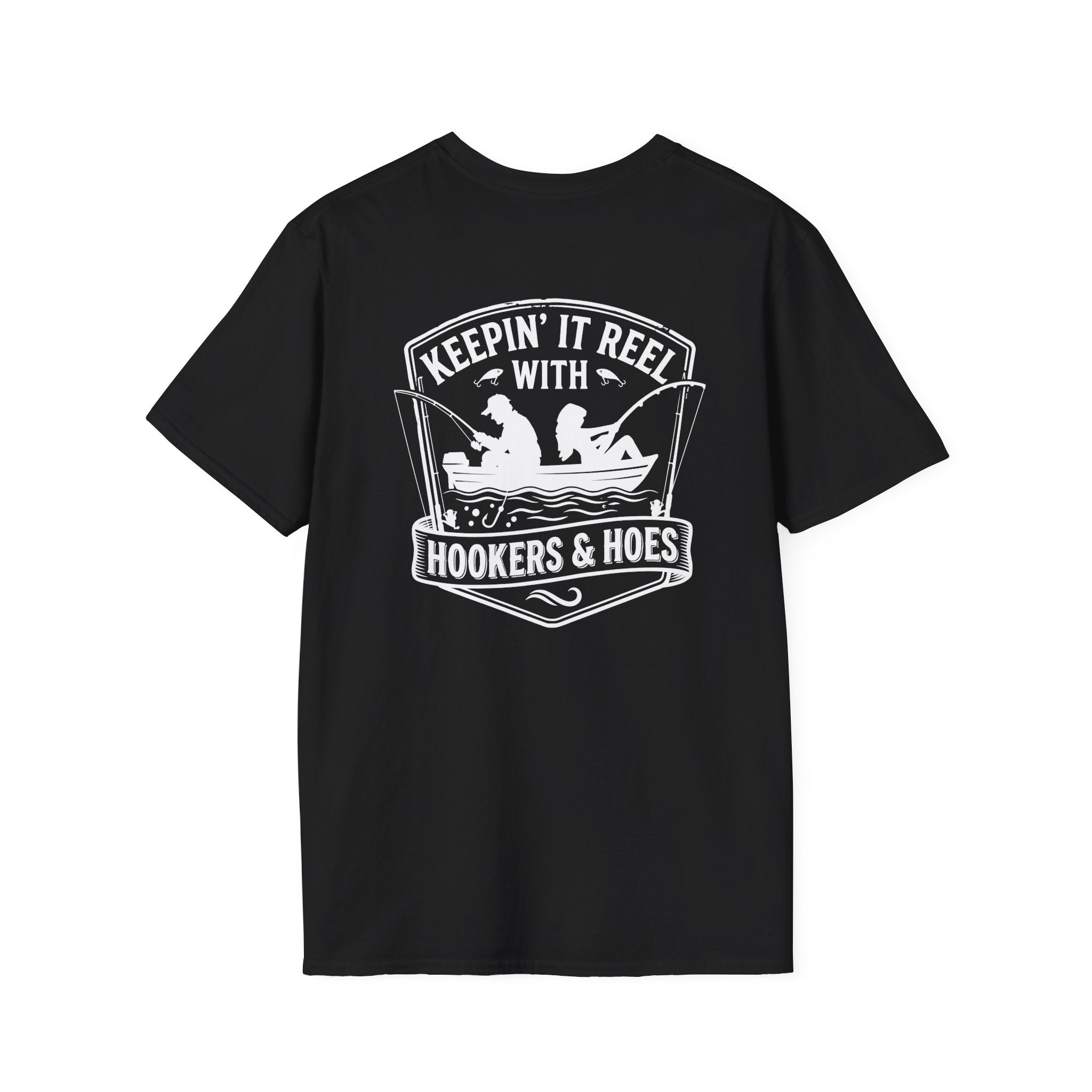 Keepin' It Reel Front & Back Tee – Hoes Clothes
