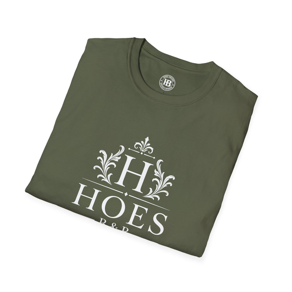 Hoes Bed & Breakfast Front Only Tee – Hoes Clothes