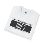 'HOES' Plates Front Only Tee  – Hoes Clothes