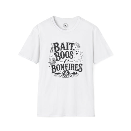Bait, Boos and Bonfires Tee