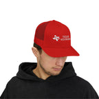 TW Logo Trucker Hat - Adjustable Snapback Mesh Cap