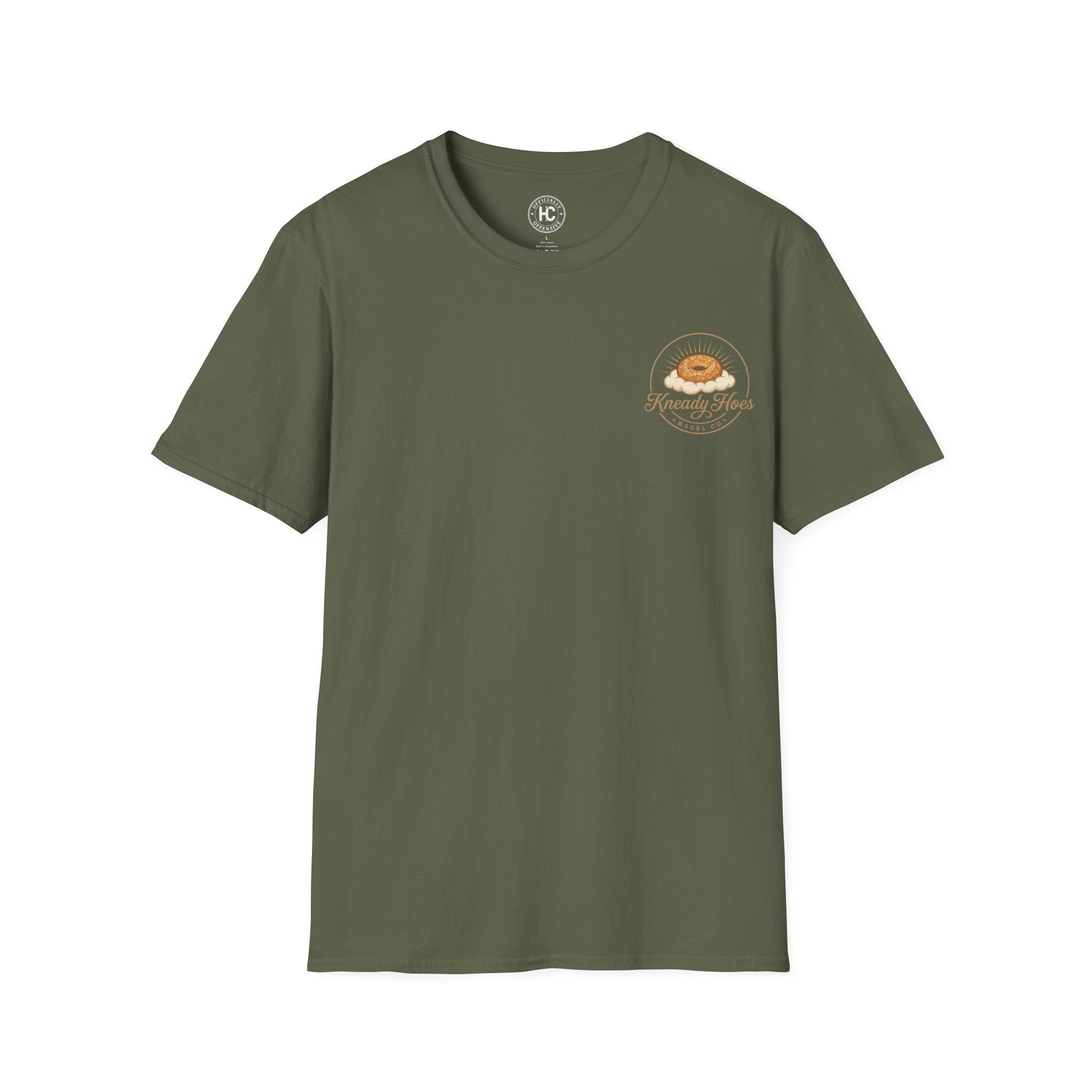 Kneady Hoes Bagel Co. Front & Back Tee – Hoes Clothes