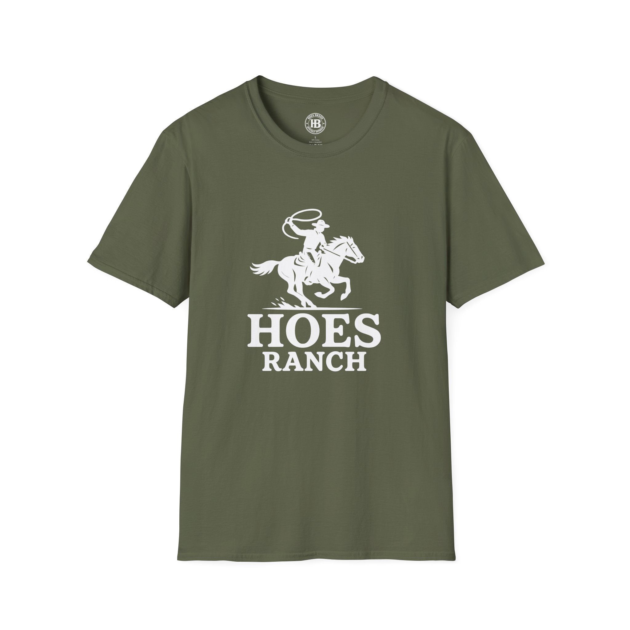 Hoes Ranch Tee – He Rides – Hoes Clothes