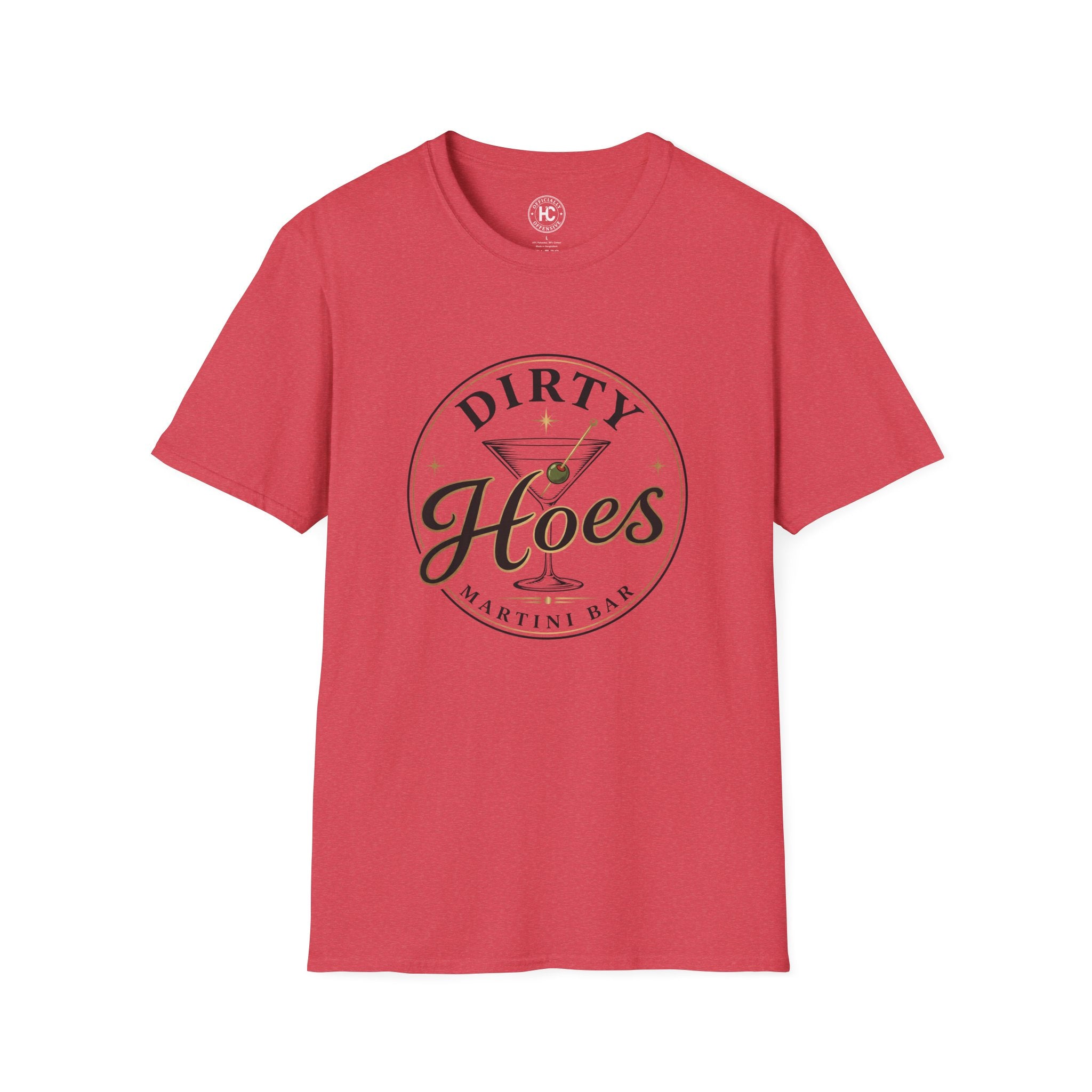 Dirty Hoes Martini Bar Front Only Tee – Hoes Clothes