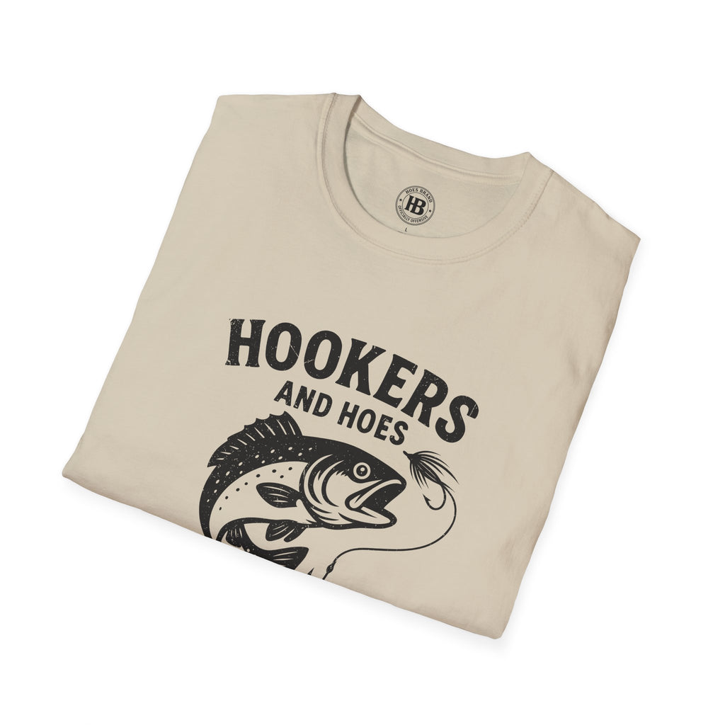 Hookers & Hoes Fishing Guides Front Only Tee – Hoes Clothes