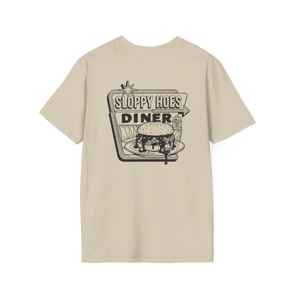 Sloppy Hoes Diner Classic Front & Back Tee – Hoes Clothes