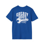 Greasy Hoes Garage Front & Back Tee – Hoes Clothes