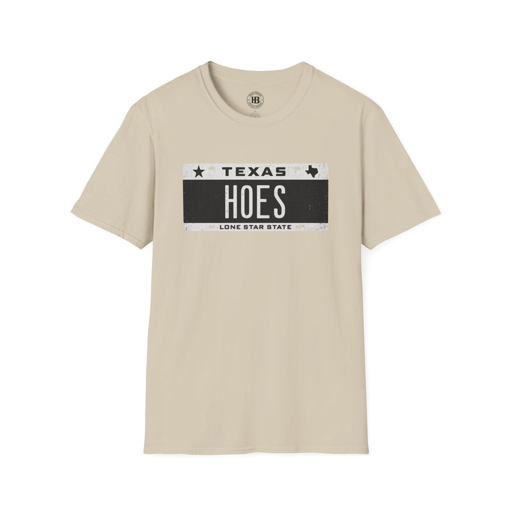 'HOES' Plates Tee